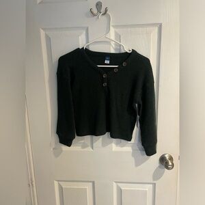 Girls Dark green Sweater